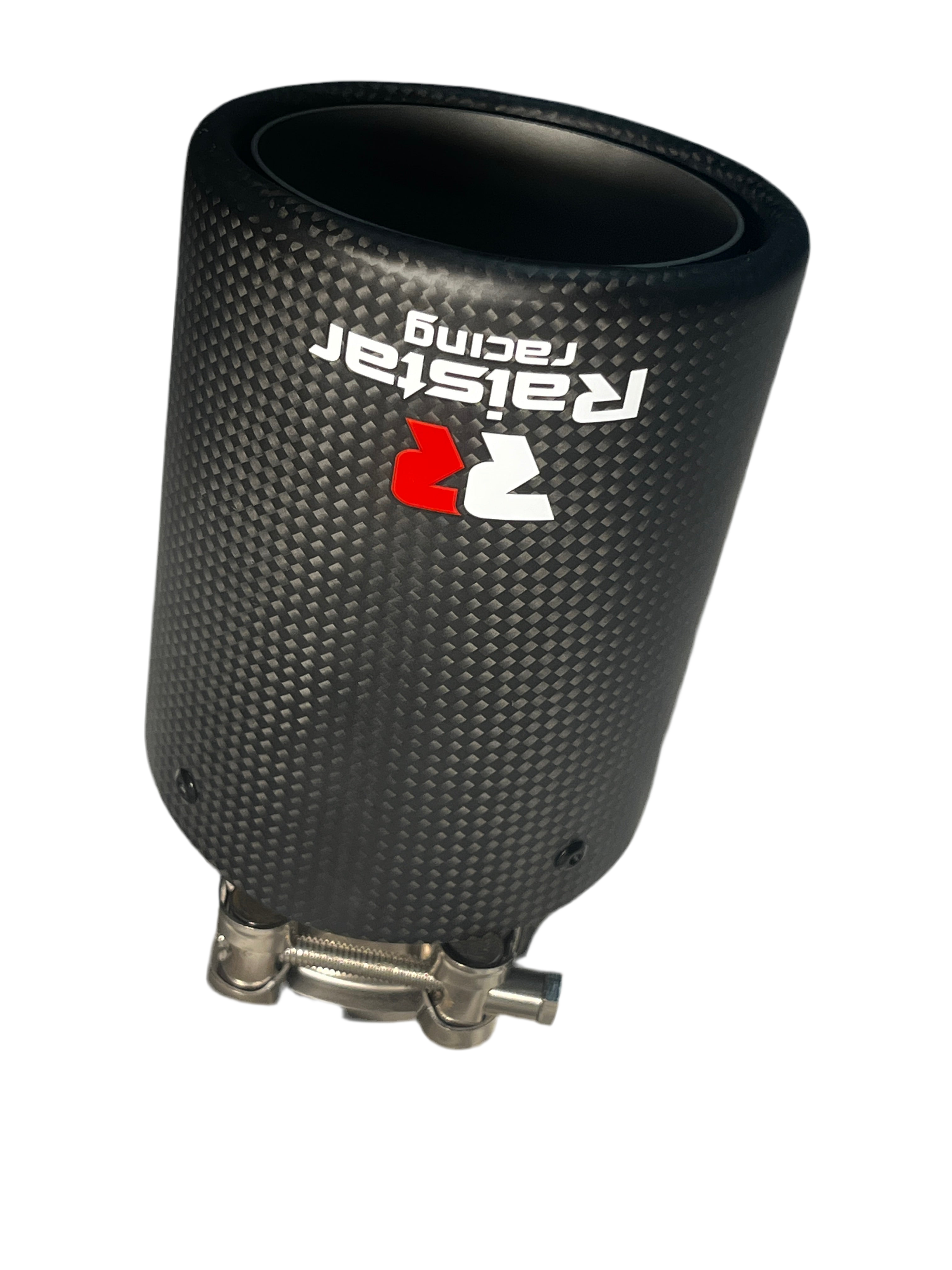 Tip evacuare din oțel inoxidabil și fibră de carbon